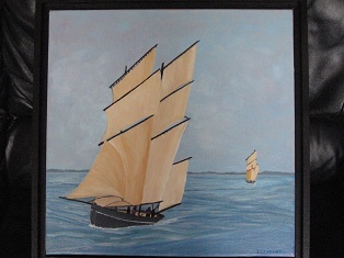 peinture de Josette Bude Laurent
